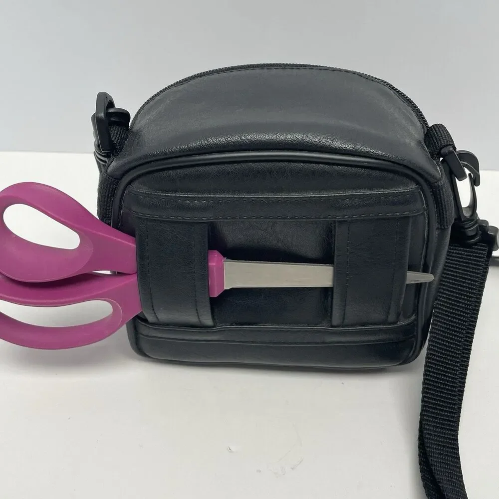 Sony Digital Mavica Camera Bag Black Adjustable Straps Belt Loops ~ Case Only